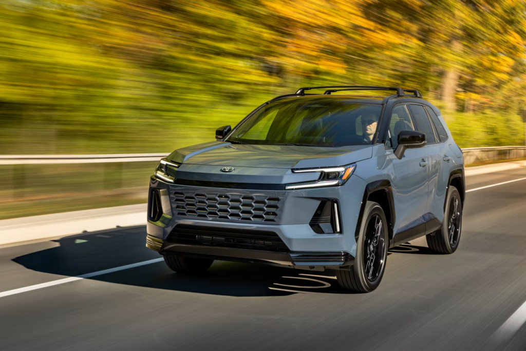 2026 Toyota Rav4 at XSE with dual tone paint (Images from Toyota press release)